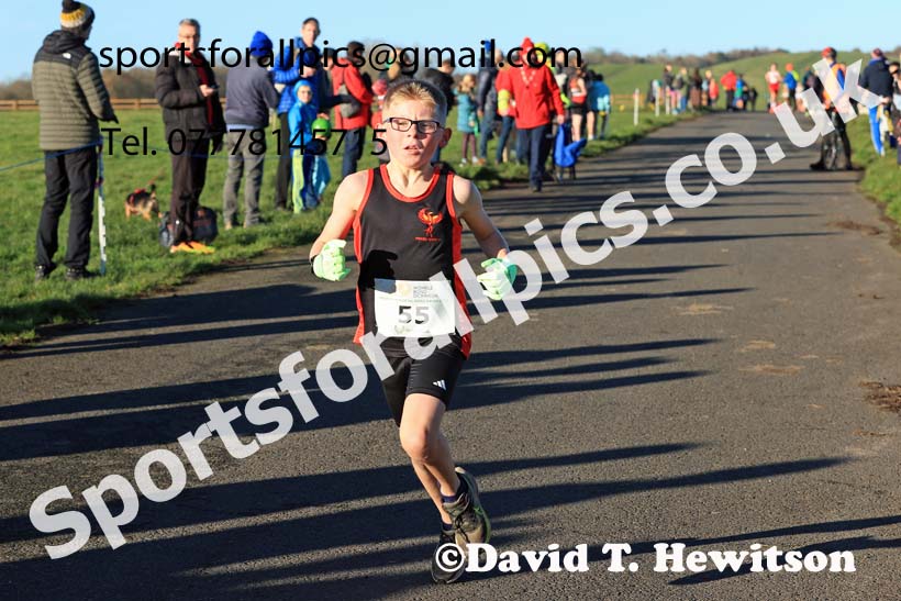 Boys and Girls under-13s 2023 Heaton Memorial 10k Road Race, Newcastle Town Moor, Newcastle.  Photo: David T. Hewitson/Sports for All Pics